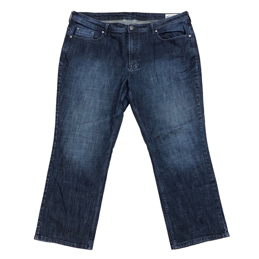 Buffalo David Bitton Jackson-X‎ Straight Stretch Dark Blue Mens Size 40x28